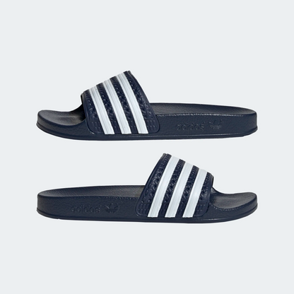 Adidas Kids' Adilette Slides - Legend Ink Blue / Cloud White