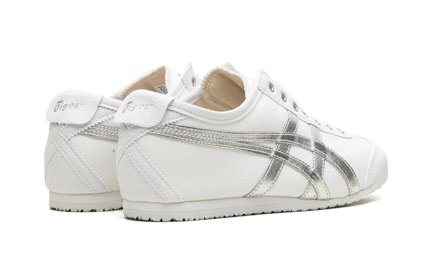 Onitsuka-tiger|mexico-66-slip-on-white-pure-silver-132384